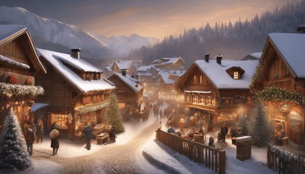 Les meilleures marchés de Noël en Haute-Savoie