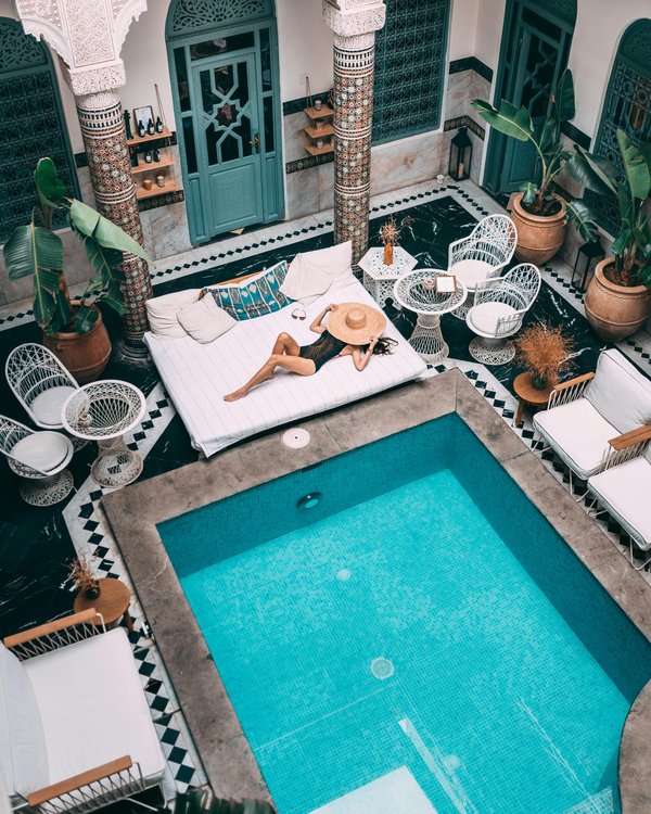 Un séjour d'exception dans un hôtel jardin à Marrakech